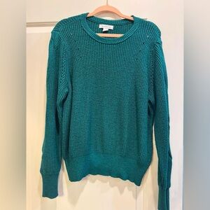 Liz Claiborne Teal Crewneck Sweater